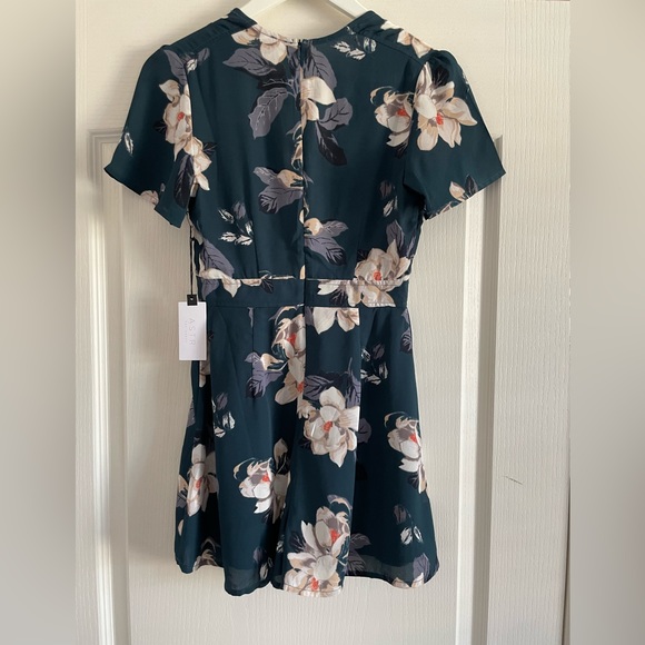 ASTR The Label - Teal Multi Floral Romper - Picture 4 of 10